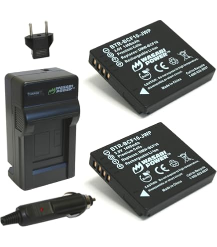 Amazon.com : Battery Pack for Panasonic Lumix DMC-FX77, DMC-FX78